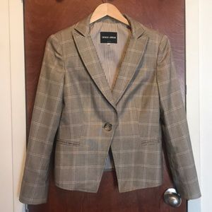 Giorgio Armani silk and cashmere blazer IT SZ 44